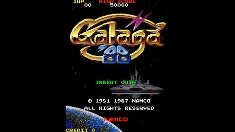 GALAGA '88 (Namco, 1987)