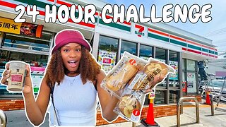 We ate ONLY convenience store food for 24 HOURS!