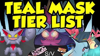STRONGEST Teal Mask Competitive Pokemon Rankings / Tier List!