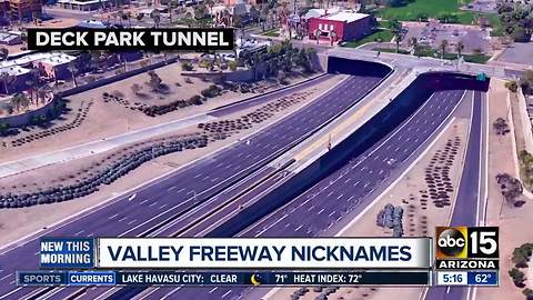 Valley freeways: what's in a name?