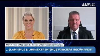 Martin Hess (AfD) zu Extremismus: „Nancy Faeser ist klar auf dem linken Auge blind“