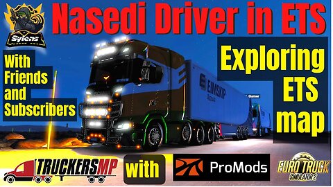 Exploring New Map The Great Steppe in Promods 2.64 | Euro Truck Simulator 2 Live Streaming