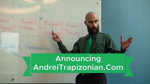 My Big Update - Value That's Coming to You - AndreiTrapizonian.Com Launch