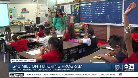 Arizona State Superintendent announces $40M tutoring program to recover from learning loss
