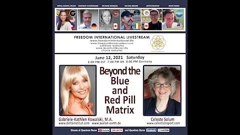 Celeste Solum & Gabriele Kowalski - "Beyond the Blue & the Red Pill Matrix