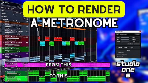 How To RENDER a METRONOME!!!