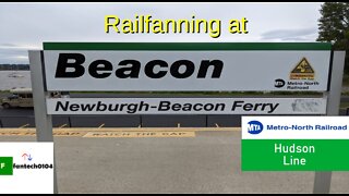 Railfanning at Beacon with Metro North & Amtrak Action. Featuring a surprise extra train