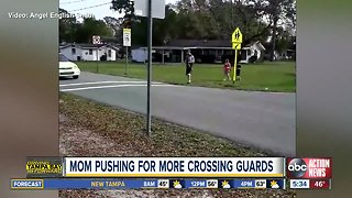 Local mom wants crossing guards for elementary school kids