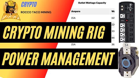 Mining Rig Power Management