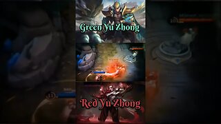 Battlefield Freestyle Green Yu zhong vs Red Yu zhong #mobilelegends #razimaruyama #memes #yu Zhong