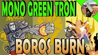Mono Green Tron VS Boros Burn｜Ragavan and kataki｜Magic The Gathering Online Modern League Match