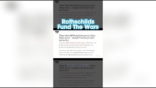 INFOWARS Reese Report: The Rothschilds & Rockefellers Fund Both Sides Of Every War - 10/6/23