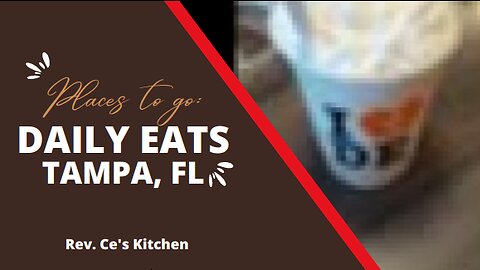 Places to go: Daily Eats, Tampa, FL