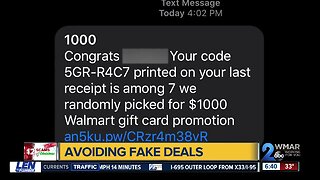 4th Scam of Christmas: Free gift cards + fake coupons