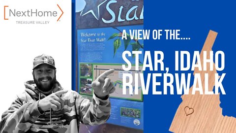 Viewing the Star, Idaho Riverwalk!
