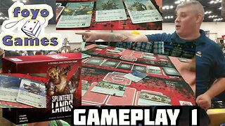 Splintered Lands - Gameplay 1 | Dueling Deck Building 3 Zones | Gen Con