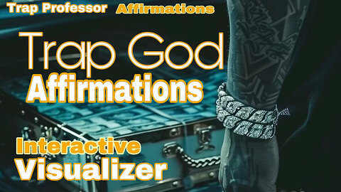 Trap God Affirmations ( Official Interactive Video ) Visualizer