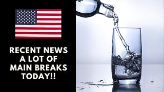 Recent News - Water Main Breaks Today