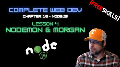 Web Dev 10 - 4 Node.js Nodemon & Error Handling