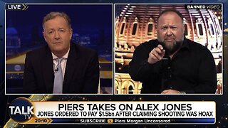 EPIC! Alex Jones Destroys Piers Morgan In 2nd Interview - 1/12/23