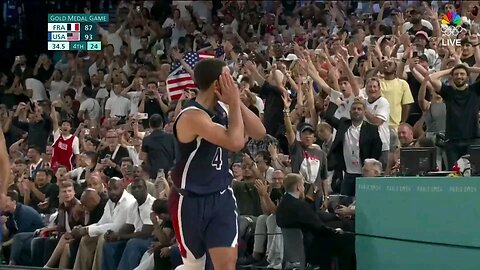 USA wins a 5th consecutive Olympic gold medal || USA vs FRA highlights || Olympics 2024 ||