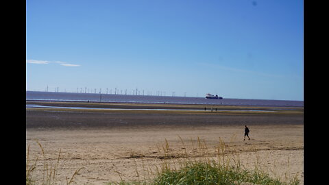 Iron men Statues in Crosby Beach, Waterloo