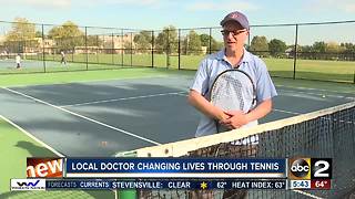 Doctor changing lives through tennis