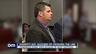 Video, interviews give exclusive look inside investigation of Macomb Sheriff's Sergeant accused of crossing the line