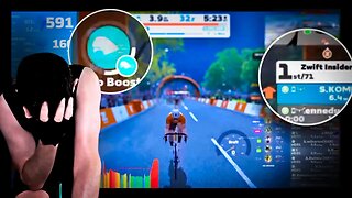 Tiny Zwift Race... BIG EFFORT TO WIN?