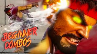 Ryu Basic Beginner Combos | Street Fighter 6