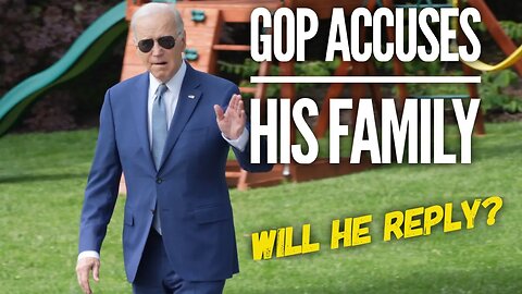 As Republicans accuses his family, will Biden take questions as he boards Marine One?