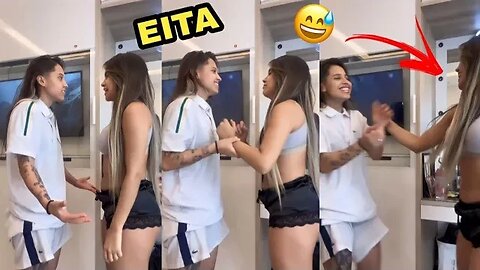 RAISSA OLIVEIRA TESTANDO A LARISSA LEITE 😅😅😅