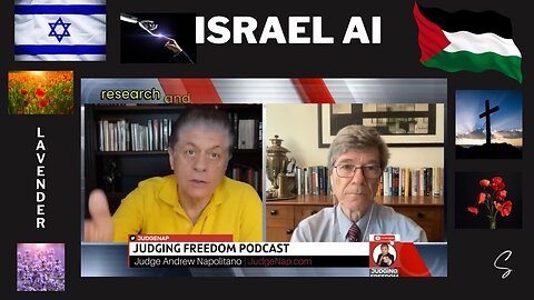 Judge Napolitano | Prof. Jeffrey Sachs: Israeli AI Genocide & the AI Connection to COVID-19