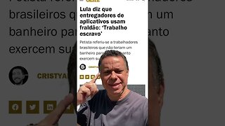 Lula diz que motorista de aplicativo usam fraldão #shortsvideo