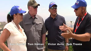 ON THE EXPLOSIVE HIZBOLLAH ISRAEL BORDER WITH TOM TRENTO, SARA CARTER, TOM HOMAN, VICTOR AVILA