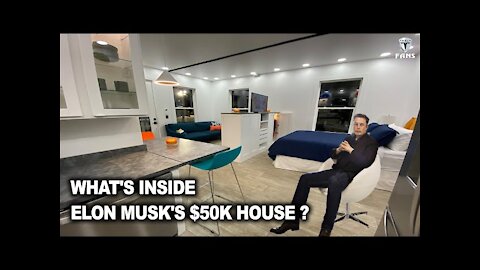 WHAT'S INSIDE THE $50K FOLDING HOUSE OF ELON MUSK - THE MOST BRILLIANT BILLIONAIRE?