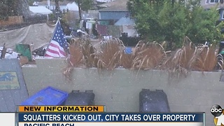 City kicks squatters out of Pacific Beach home