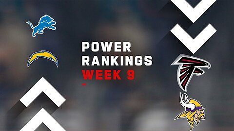 NFL Week 9 Power Rankings Show