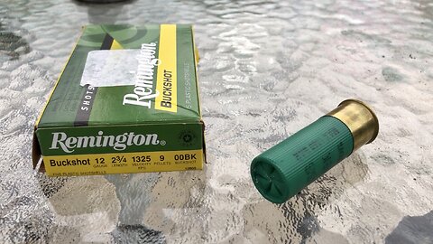 Remington 12 Gauge 2 3/4” 9 Pellet 00 Buck 1325 FPS - Breakdown
