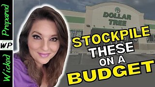 Prepper Pantry Haul: All NEW at Dollar Tree - Preps to Stockpile for food shortages and SHTF