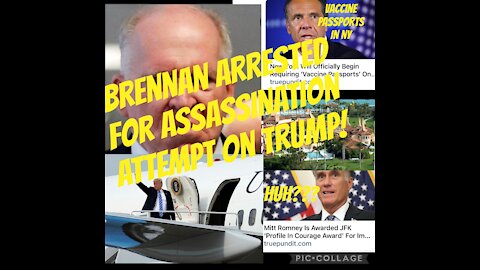 Brennan Arrested, Mitt wins JFK award, & Ny Vaccine Passports