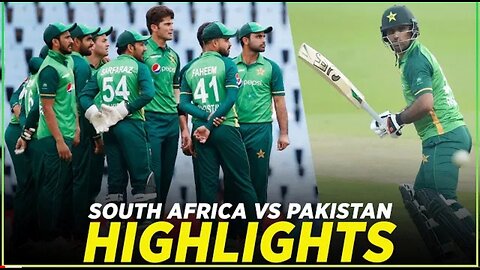 Highlights | South Africa vs Pakistan | ODI | CSA | MJ2A