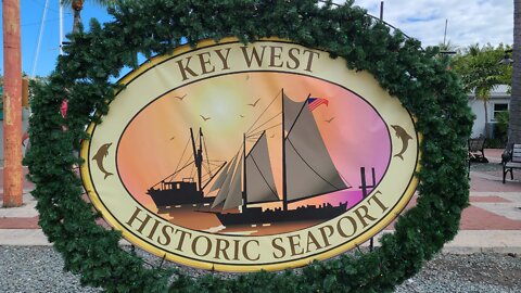 A walk around Key West Florida and lunch at the Conch Republic Seafood Company