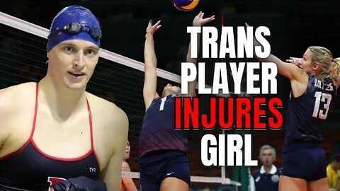 Female Volleyball Player SERIOUSLY Injured By Transgender | When Will This Stop?