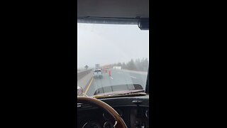 Truck Off roading on Highway 401