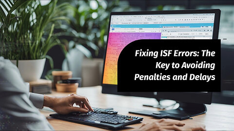 Fixing ISF Errors: The Key to Avoiding Penalties and Delays