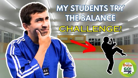 My Students Try The Balancing Challenge! | @ Functional Taekwondo DFW