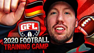 2020 Football Training Camp!(GFL) American in Germany!