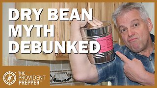 Dry Bean Food Storage Myth – Actual Shelf-Life Revealed