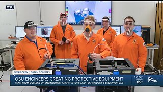 OSU Engineers Create PPE for First Responders